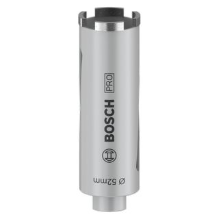 Carota diamantata Bosch PRO Core Cutter Dry, prindere G 1/2", 52x150mm
