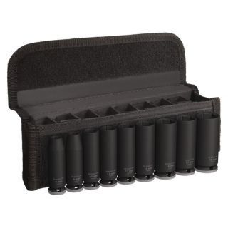 Set capete chei tubulare de impact Bosch PRO, 3/8", lungi, 7-19mm, 9 piese