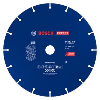 Disc taiere lemn/plastic din carbura Bosch EXPERT Multi Material, 230x22.23mm