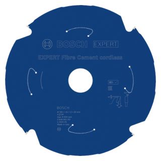 Panza fierastrau circular Bosch EXPERT Fibre Cement cordless, 190x30x1.8/1.2mm, 4 dinti