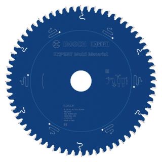 Panza fierastrau circular Bosch EXPERT Multi Material, 216x30x2.4/1.8mm, 64 dinti