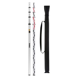 Mira / stadie telescopica Dewalt DE0734, pentru nivela optica, din aluminiu, 5m