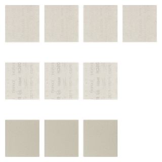 Plasa abraziva Bosch EXPERT M480, 107x115mm, G80/120/180, 10 bucati
