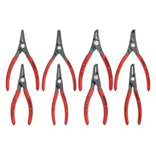Set clesti inel siguranta Knipex seria 44 si 49 J1 J2 J11 J21 A1 A2 A11 A21 8 piese in carcasa plastic