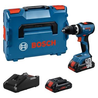 Masina de gaurit/insurubat cu percutie Bosch GSB 18V-65, 18V, cu acumulator