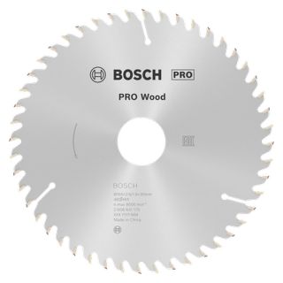 Panza fierastrau circular Bosch PRO Wood, 165x30x2.6/1.6mm, 48 dinti
