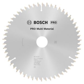 Panza fierastrau circular Bosch PRO Multi Material, 210x30x2.4/1.8mm, 54 dinti