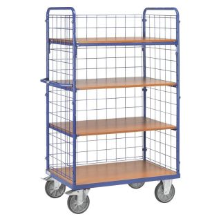 Carucior cu bare Fetra 8353-1, 600kg 4 polite 1200x800mm