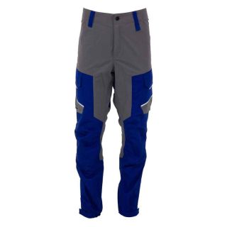 Pantaloni Renania ELASTICO, albastru royal/gri, mas. XL