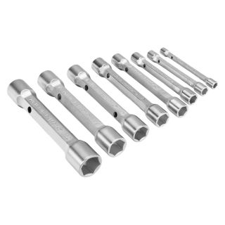 Set chei tubulare Bahco, cap dublu, 8 bucati