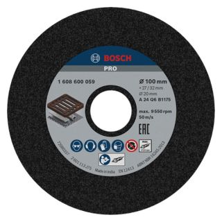 Piatra abraziva Bosch PRO Metal, 100x20mm, G24