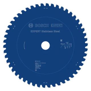 Panza fierastrau circular Bosch EXPERT Stainless Steel, 255x25.4x2.5/2.2mm, 50 dinti