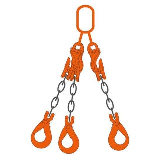 Dispozitiv de ridicare Rema RMA-RDG-RCS cu 3 lanturi 6mm 2940kg 2m