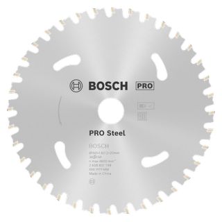 Panza fierastrau circular Bosch PRO Steel cordless, 136x15.875x1.6/1.2mm, 30 dinti