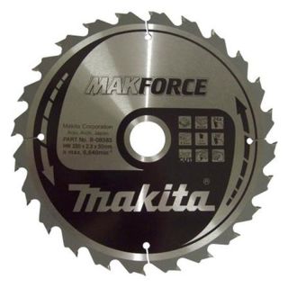 Panza fierastrau circular Makita MAKFORCE, 185x15.88x1.2/1.8mm, 24 dinti
