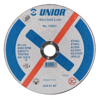 Disc taiere otel Unior 1200/1, 230x22.23x3mm