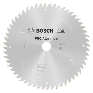 Panza fierastrau circular Bosch PRO Aluminium cordless, 190x20x2/1.5mm, 56 dinti, pentru circular stationar