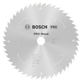 Panza fierastrau circular Bosch PRO Wood cordless, 190x20x1.6/1.1mm, 48 dinti