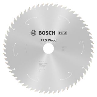 Panza fierastrau circular Bosch PRO Wood cordless, 254x30x2.2/1.6mm, 60 dinti