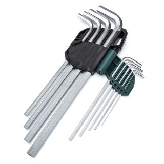 Set chei hexagonale in L Sata, extra lungi, 1.5-10mm, 9 piese