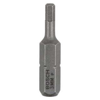 Bit Bosch Extra Hard, HEX3, 25mm, 3 bucati