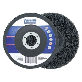 Disc de curatare grosier, pentru otel, inox, 125mm, extra grosier, drept, FORUM