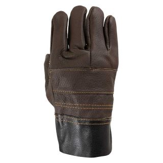 Manusi protectie taiere Renania TOP, maro, mas. 10.5