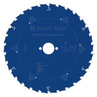 Panza fierastrau circular Bosch EXPERT Construct Wood, 235x30x2.2/1.6mm, 30 dinti