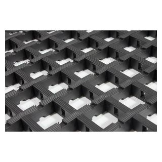 Covor COBA Mat standard 0.6x 1m liniar negru