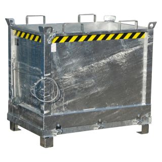 Container basculant Bauer Sudlohn FB 750L zincat