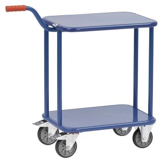 Carucior cu maner Fetra 2 polite 600x450mm