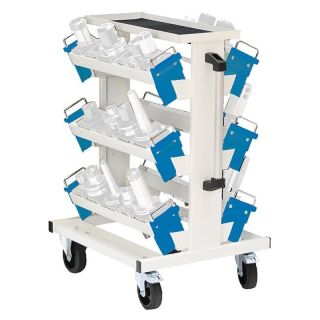 Carucior de transport pentru scule CNC Bedrunka+Hirth 560x630x950mm 6 polite