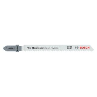 Panza fierastrau pendular/vertical Bosch PRO Hardwood clean reverse T101BRF, 100mm, 25 bucati