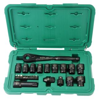 Trusa de tubulare Sata X6 Pass-Thru, 1/2", 24 piese