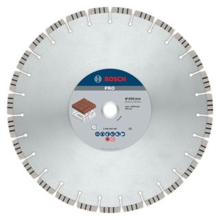 Disc diamantat caramida/beton armat Bosch PRO Abrasive, 400x20/25.4x3.2mm
