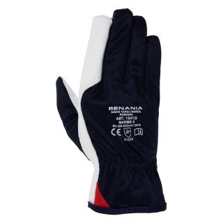 Manusi protectie taiere Renania GOAT 1, negru/alb, mas. 11