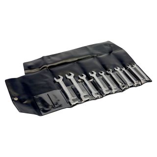 Set chei fixe Bahco Lilliput, finisaj cromat, in husa, 10 bucati