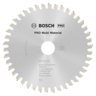 Panza fierastrau circular Bosch PRO Multi Material, 130x16/20x2/1.4mm, 42 dinti