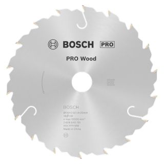 Panza fierastrau circular Bosch PRO Wood, 150x20x2/1.4mm, 18 dinti