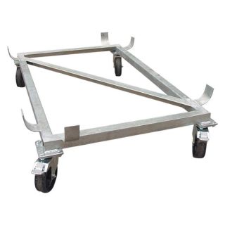 Cadru cu roti pivotante Cemo pentru recipient 300L