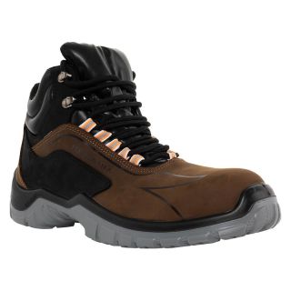 Bocanci cu bombeu Renania QOMANDOR, S3 SRC, maro/negru, mas. 35