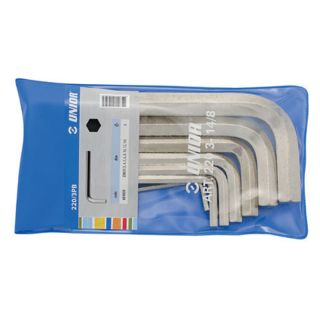 Set chei hexagonale in L Unior 220/3PB, 3-19mm, 10 piese