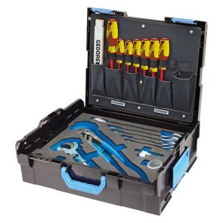 Set de scule pentru instalatii sanitare L-Boxx 44 piese GEDORE