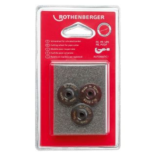 Rotita de taiere de rezerva, set 3 buc, 6-67mm, mar.I, Rothenberger