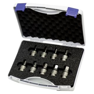 Set de chei tubulare hexagonale 1/2" 9 piese ASW
