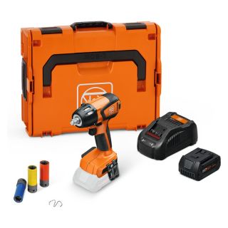 Masina de insurubat cu impact Fein ASCD 18-300 W2 AS Ready to-use-top Set, 18V, cu acumulator