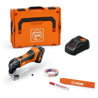 Foarfeca electrica pentru tabla Fein ABLS 18 1.6 E AS Set, 18V, cu acumulator