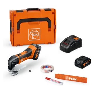 Foarfeca electrica pentru tabla Fein ABLS 18 1.6 E AS Set, 18V, cu acumulator