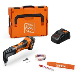 Foarfeca electrica pentru tabla Fein ABLK 18 1.3 CSE AS Set, 18V, cu acumulator