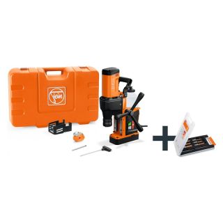 Masina de gaurit cu talpa magnetica Fein KBE 36 QW MAGSPEED Fabrication Set
